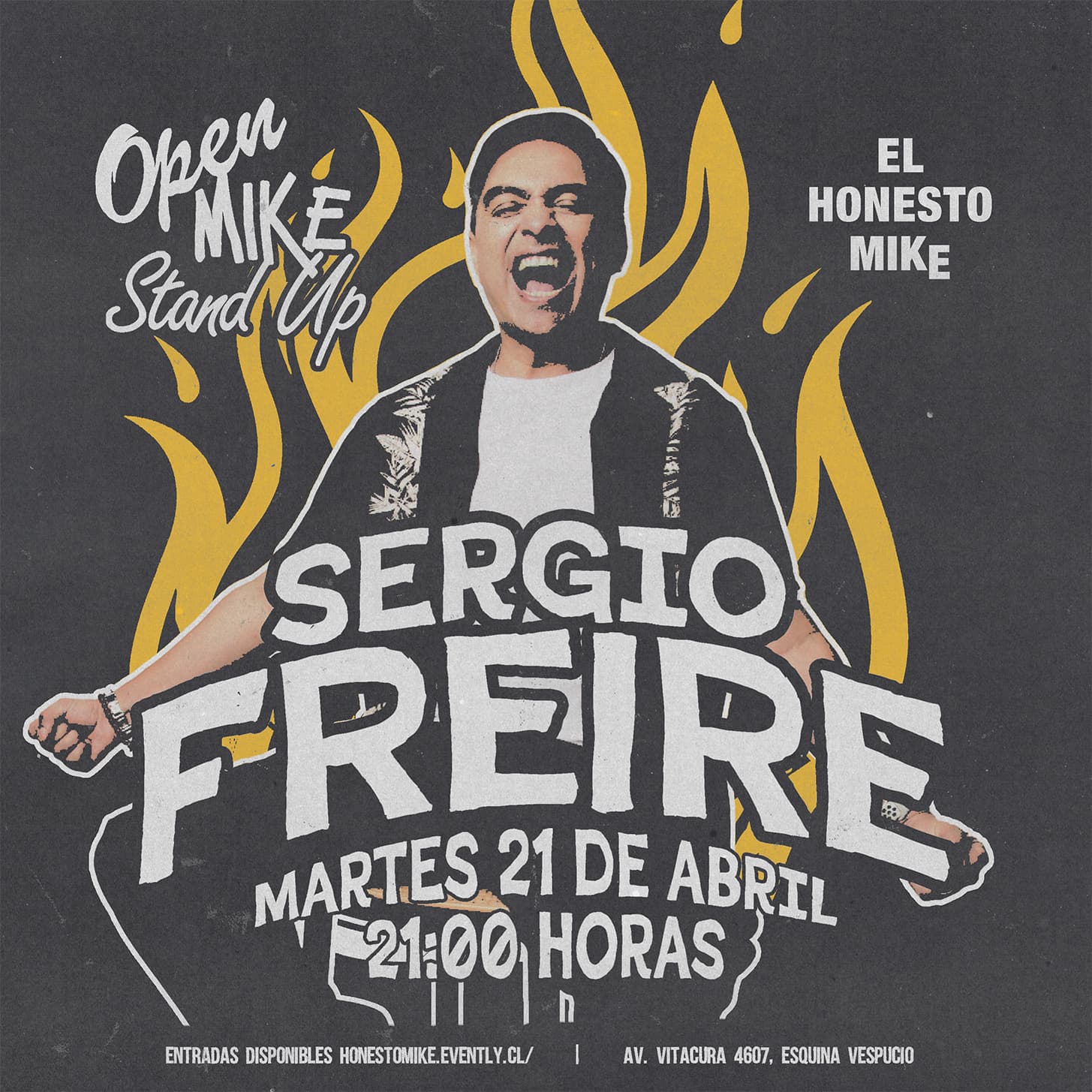 Open Mike:Sergio Freire en El Honesto Mike Vitacura image