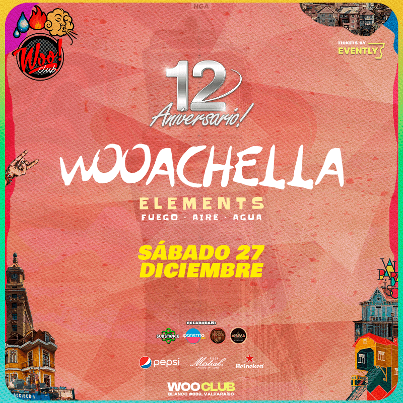 Aniversario N°12 presenta "Wooachella" image}