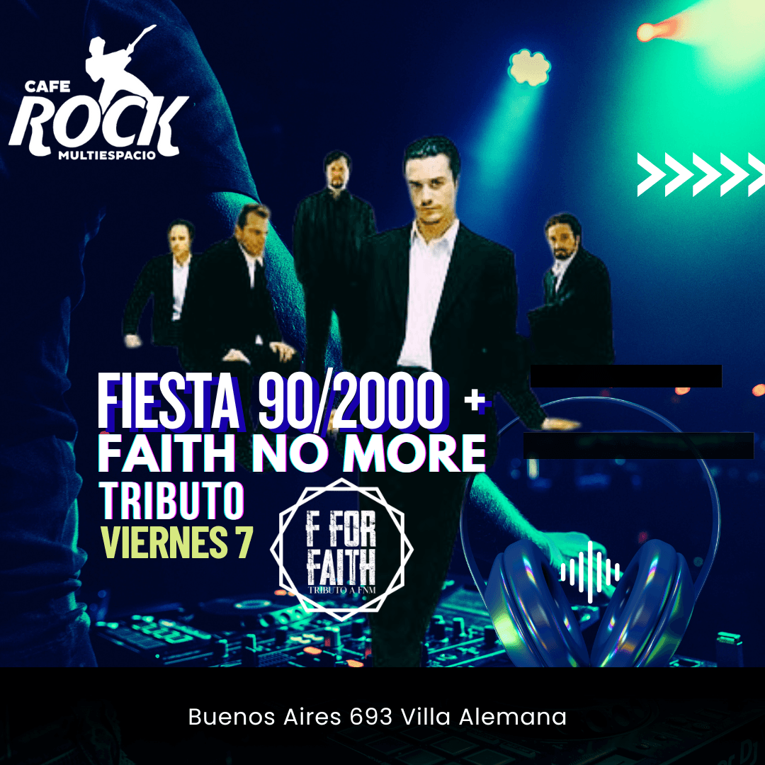 Viernes 7 tributo a Faith No More Fiesta  image}