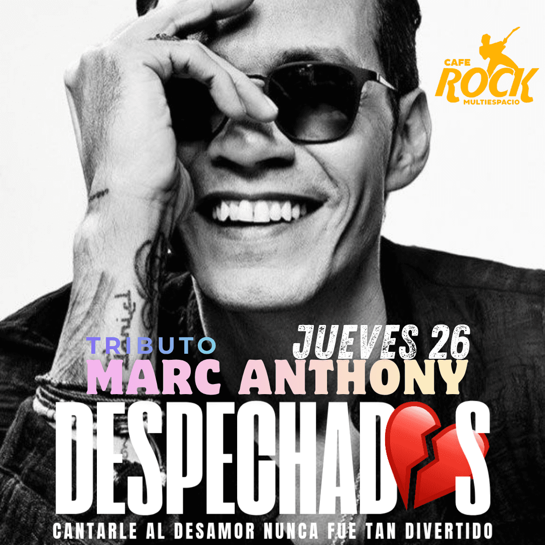 Jueves 26 Fiesta Despechadas Tributo A Marc Anthony  image