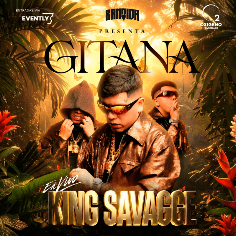 KING SAVAGGE EN VIVO EN OXÍGENO - LUNES 29 DE DICIEMBRE image}