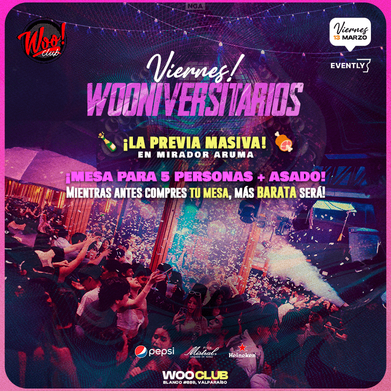 Wooniversitarios la Previa Masiva image