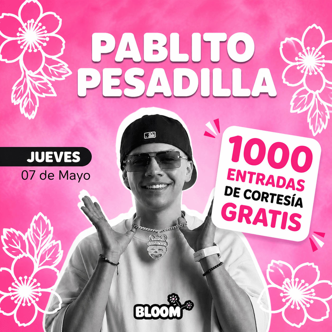 BLOOM 🌸- 7 DE MAYO - PABLITO PESADILLA image