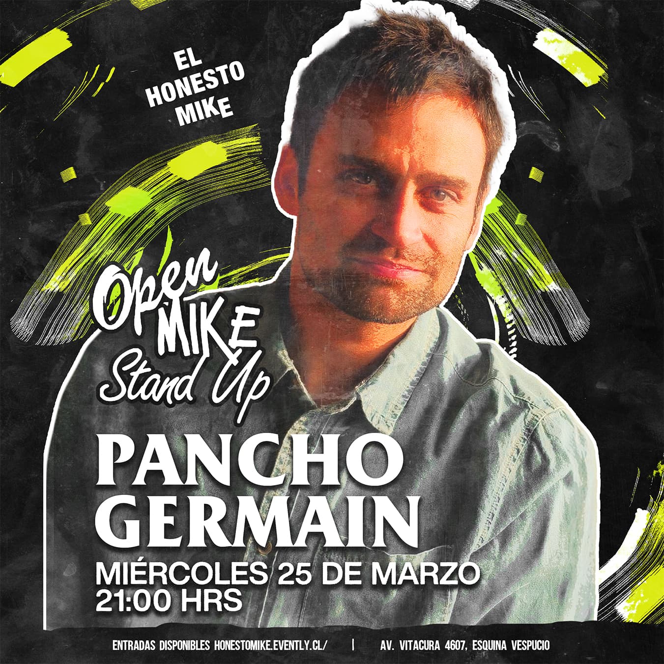 Open Mike: Pancho Germain en El Honesto Mike Vitacura image