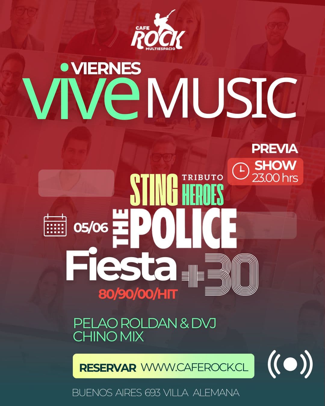 Viernes 5 Live Music Tributo A The Police FT Sting  image