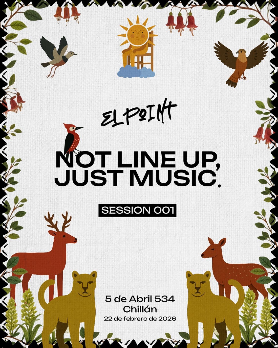 EL POINT: Not Line up, Just Music. image}