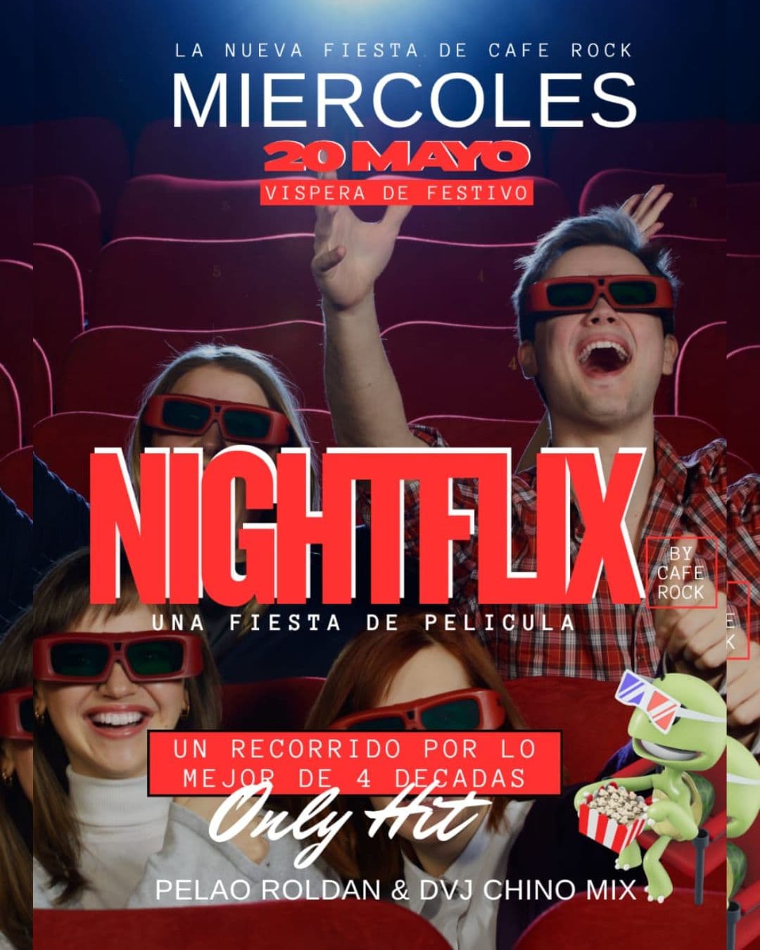Miércoles 20 Fiesta NightFlix image