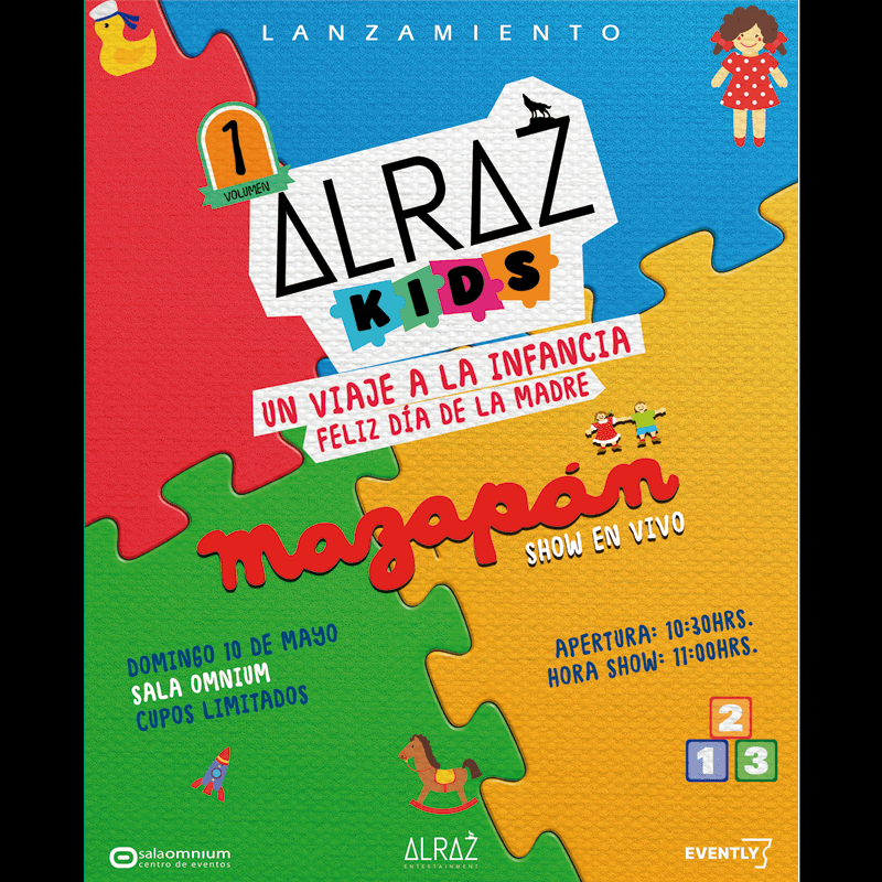MAZAPAN en SALA OMNIUM: El Regalo Perfecto para Mamá | ALRAZ KIDS Vol. 1