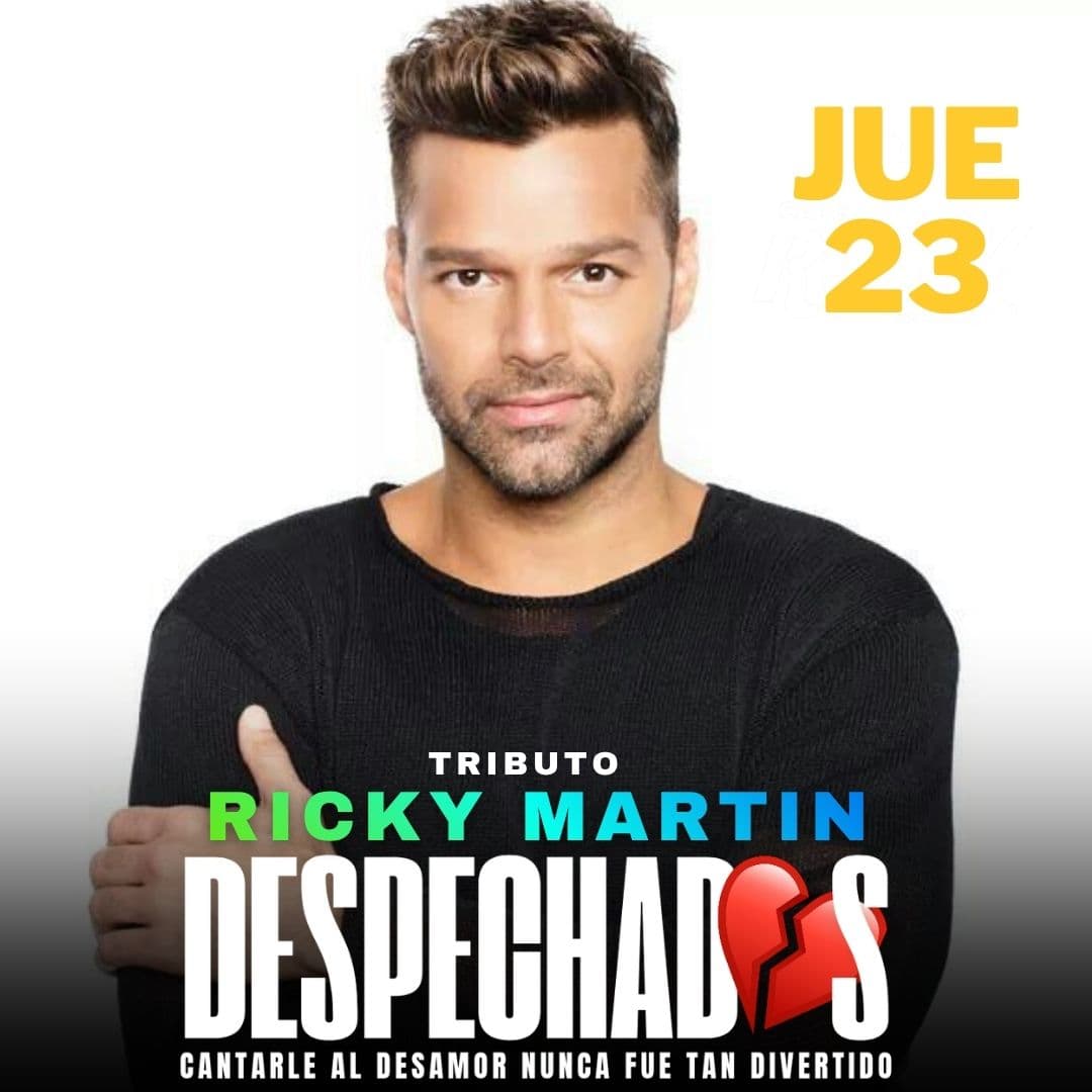 Jueves 23 Despechadas Tributo a Ricky Martin  image