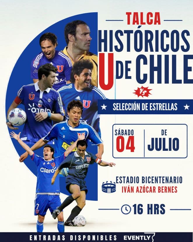 Historicos U de Chile en Talca