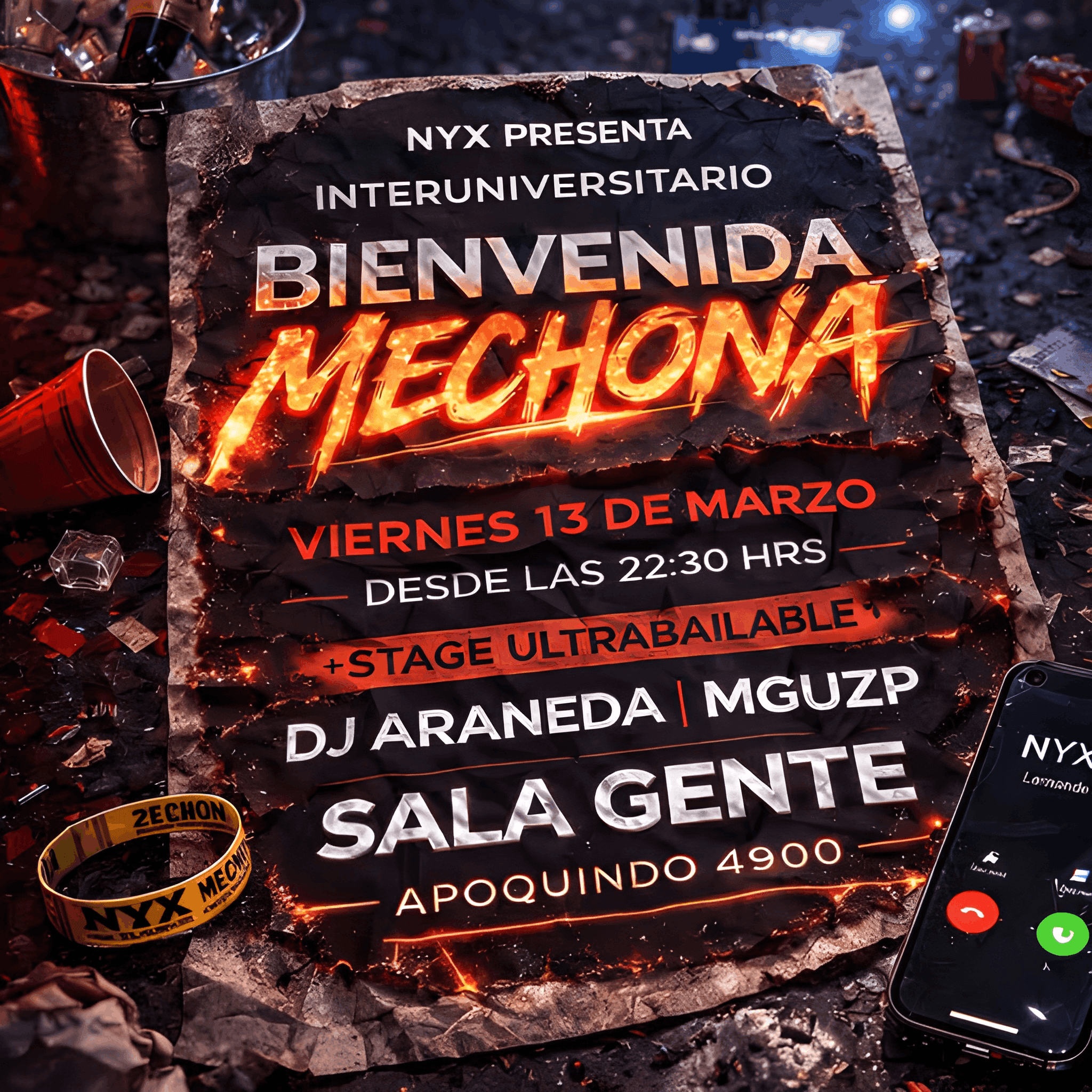 BIENVENIDA MECHONA – INTERUNIVERSITARIA NYX 