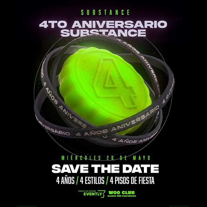 SUBSTANCE - Aniversario 4 años  image