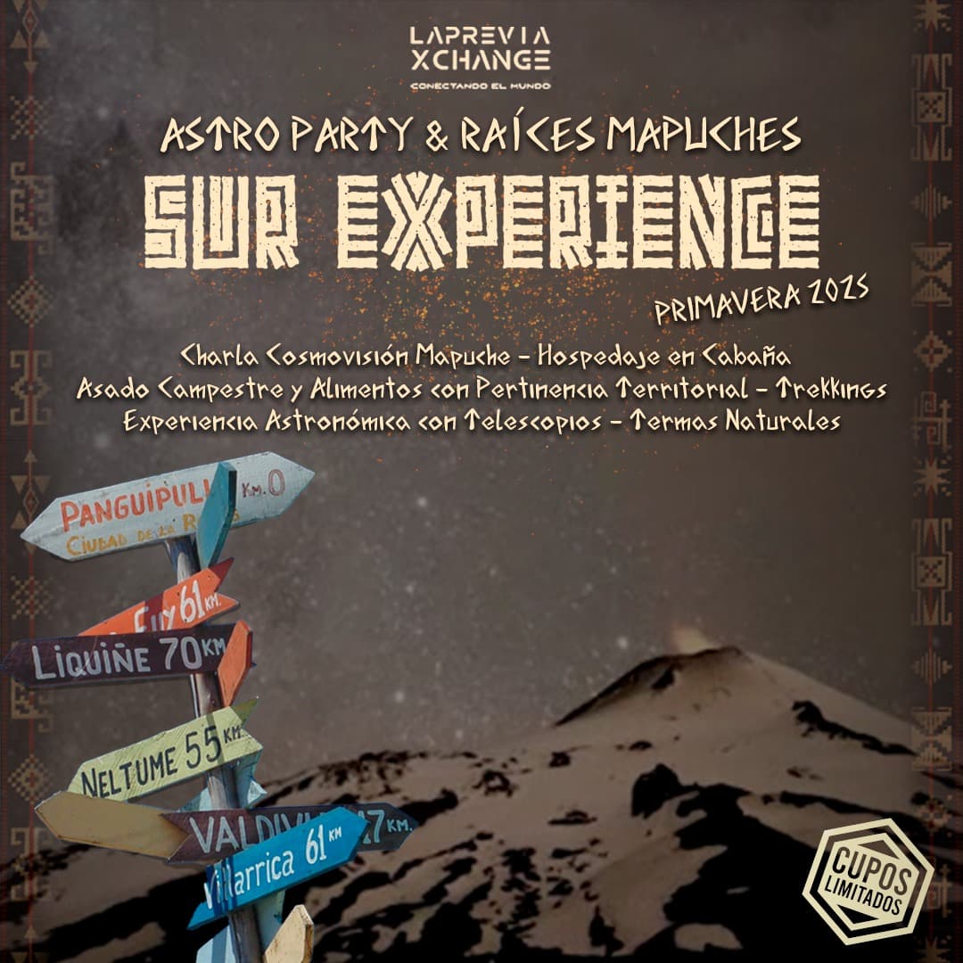 🌌 Sur Experience LPX: AstroParty & Raices Mapuche image}