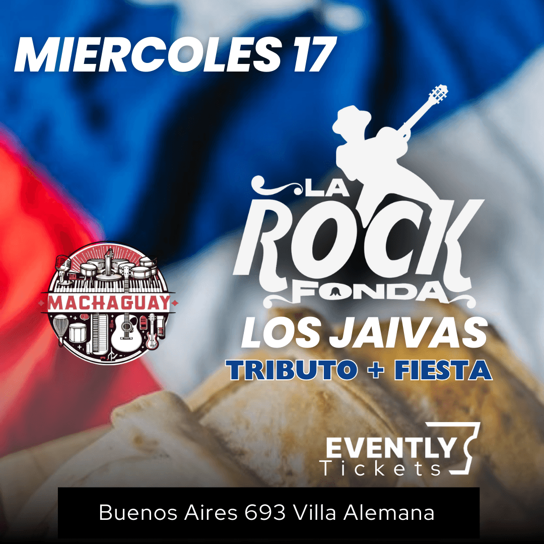 Miércoles 17 fiestas patrias tributo a los Jaivas  image}