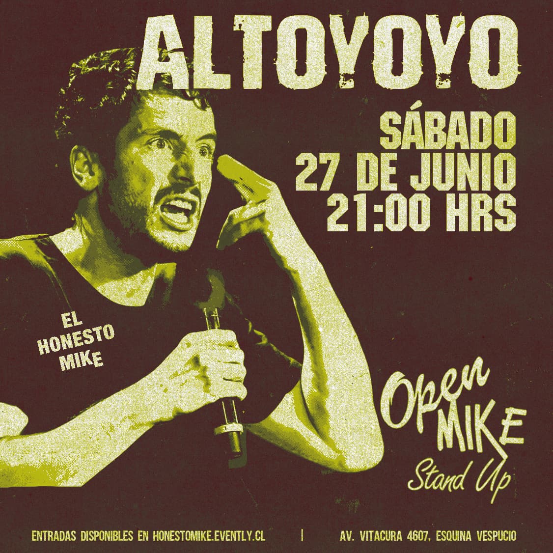 Open Mike: Altoyoyo en El Honesto Mike Vitacura image