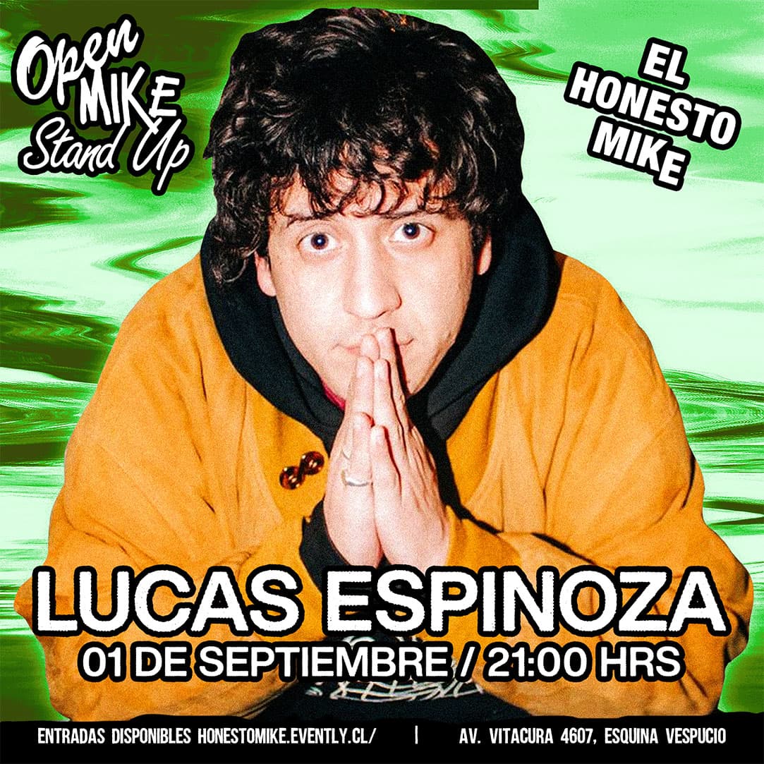 Open Mike: Lucas Espinoza en El Honesto Mike image