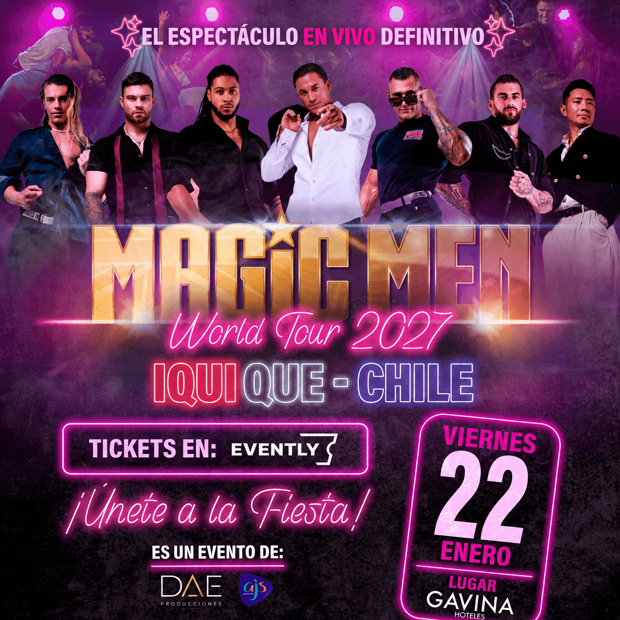 Magic Men World Tour - Iquique 2027 image